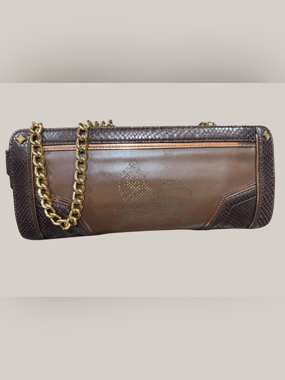 MCM Munich Lion’s Crest Limited Edition Shoulder Bag